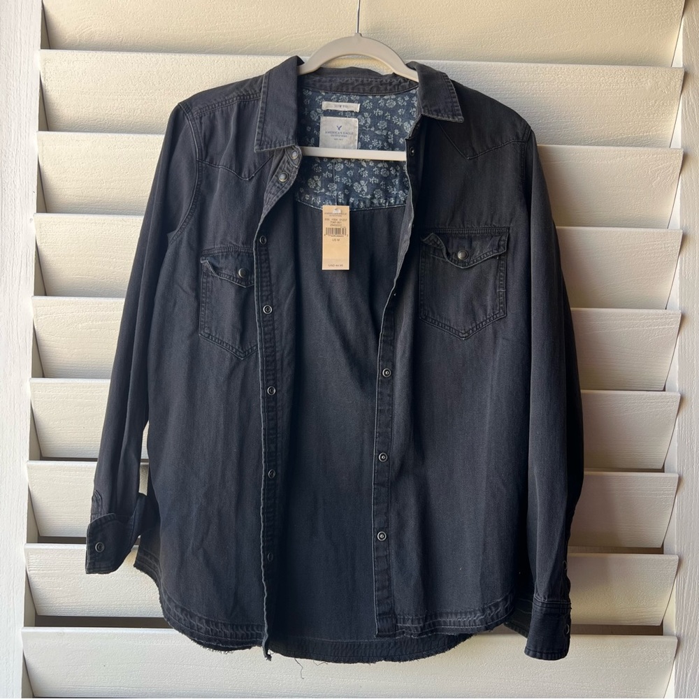 American Eagle Slim Fit Denim Jacket